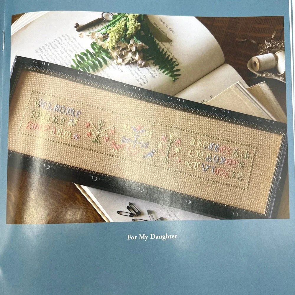 Blackbird Designs Thank You Sarah Tobias Cross Stitch Pattern Book 7 Projects